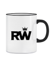 Puodelis Robbie Williams logo